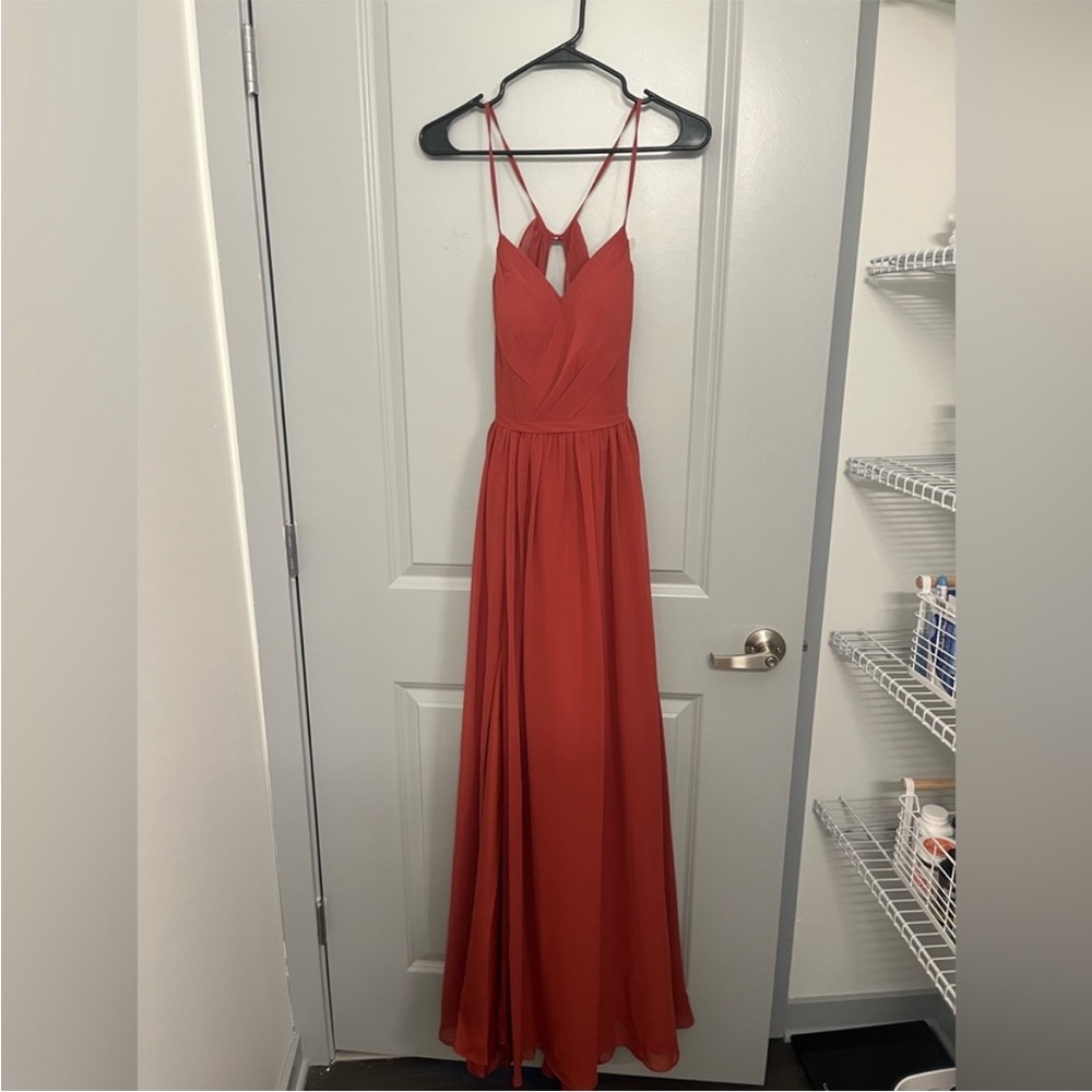 Azazie Cora Dress Size 4 Unaltered NWT
